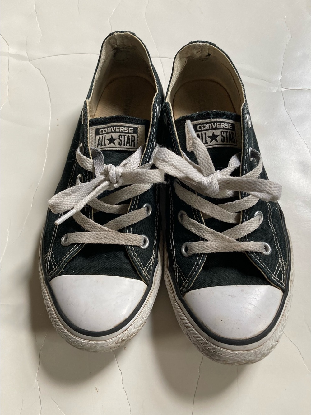 Converse all stars Chuck Taylor low top black kids 3